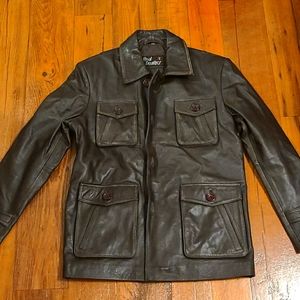 Leather Field Facket